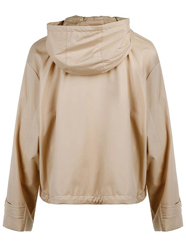 Technical Hooded Jacket Beige - LORO PIANA - BALAAN 4