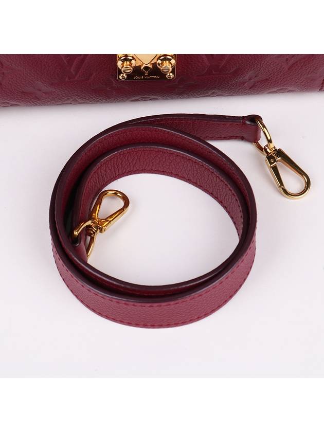 Burgundy Empreinte Metis Top Handle Bag M40813 - LOUIS VUITTON - BALAAN 6