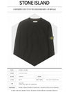 Men's Logo Wappen Crew Neck Knit Sweatshirt Black - STONE ISLAND - BALAAN 3