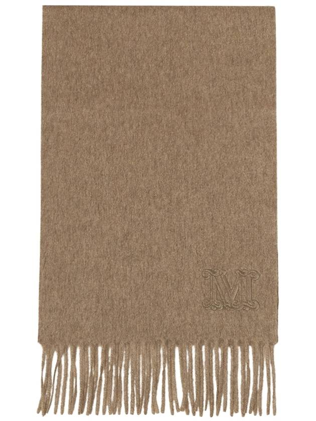 Women's Wsdalia Fringe Cashmere Muffler Hazelnut Brown - MAX MARA - BALAAN 2