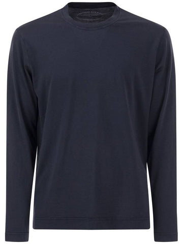 Long-sleeved crew-neck T-shirt - FEDELI - BALAAN 1