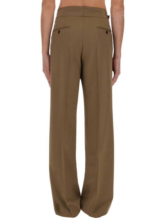 Straight Pants GP07DT FUBGC M0172 NEUTRALS - DOLCE&GABBANA - BALAAN 3