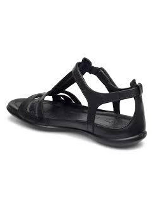 Flash T-Bar Sandals Black - ECCO - BALAAN 5