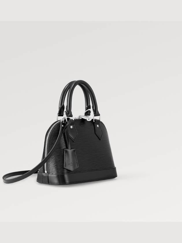 Alma BB Epi Tote Bag Black - LOUIS VUITTON - BALAAN 3