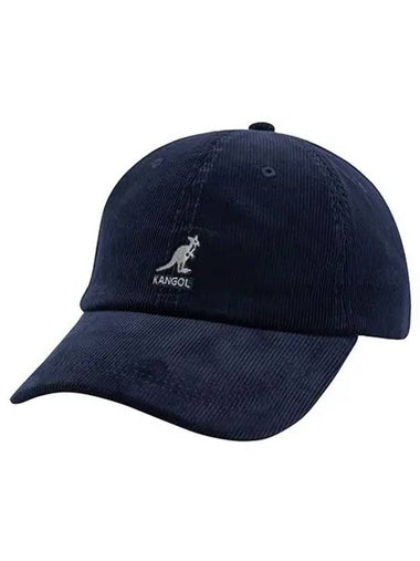 K5206HT NAVY corduroy ball cap - KANGOL - BALAAN 1