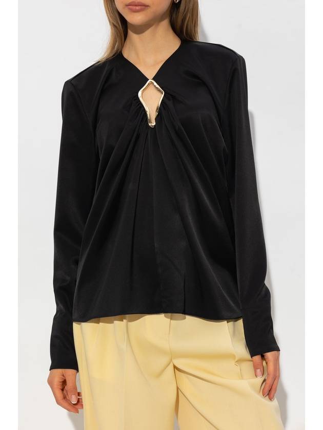 Shirt RWTO00045822H2310 Black - LANVIN - BALAAN 4