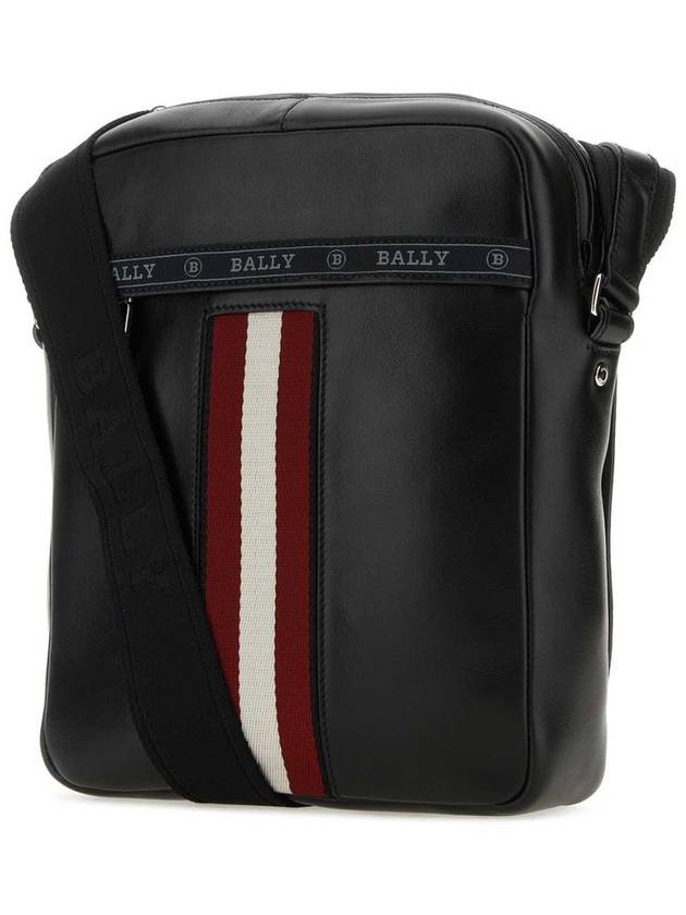 Holm Leather Shoulder Bag Black - BALLY - BALAAN 3