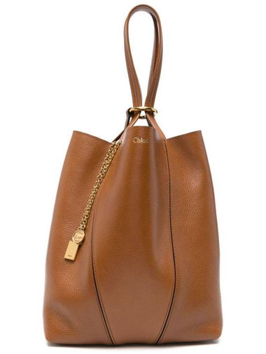 Chloé Spin Tote In Grained Leather Bags - CHLOE - BALAAN 1