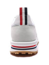 Fine Kid Suede Tech Runner White - THOM BROWNE - BALAAN 6