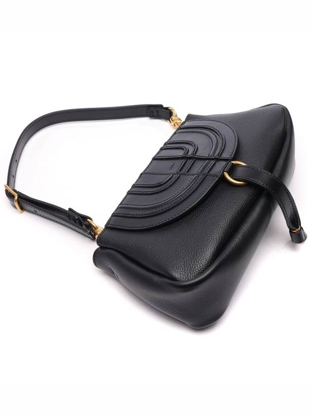 Marcie Small Shoulder Bag Black - CHLOE - BALAAN 6