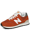 574 Low Top Sneakers Heritage Orange - NEW BALANCE - BALAAN 6