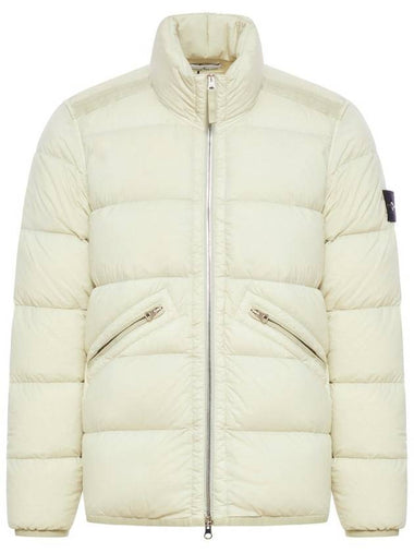 Seamless Tunnel Nylon Down TC Padding Cream - STONE ISLAND - BALAAN 1