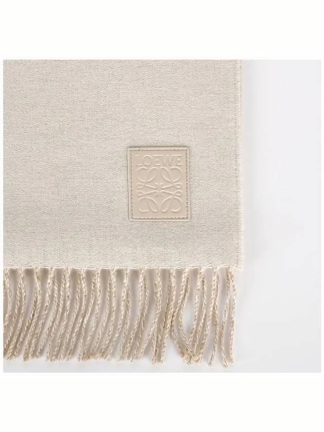 wool cashmere scarf - LOEWE - BALAAN 3