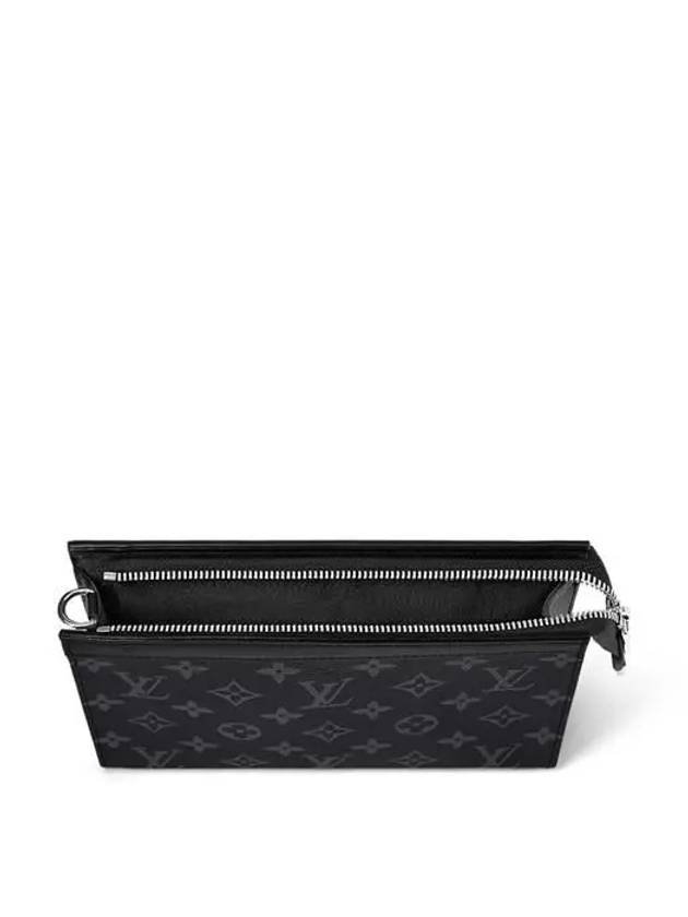 Gaston Wearable Long Wallet Black - LOUIS VUITTON - BALAAN 4