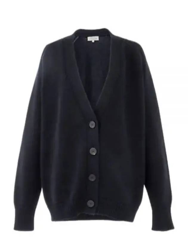 5GG OVERSIZED CARDIGAN DARKEST NAVY 1309 - STUDIO NICHOLSON - BALAAN 1