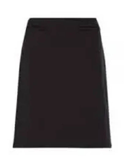 Luigia Wool A-Line Skirt Black - MAX MARA - BALAAN 2