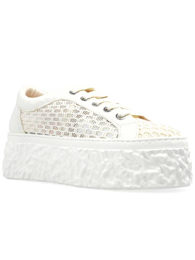 AGL Platform Sneakers Magma, Women's, Cream - AGL - BALAAN 4