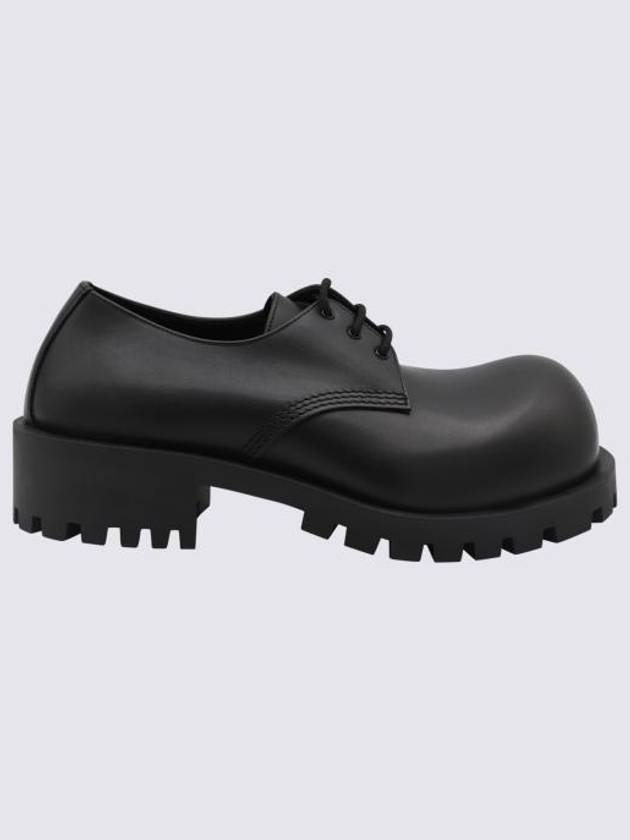 Hummer Lace-Up Derby Black - BALENCIAGA - BALAAN 3