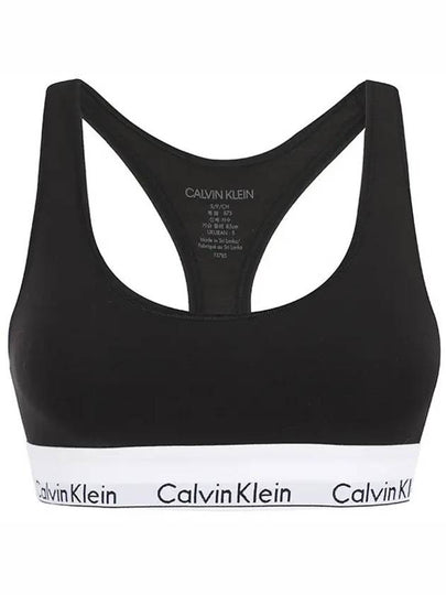 Modern Cotton Bra Black - CALVIN KLEIN - BALAAN 2