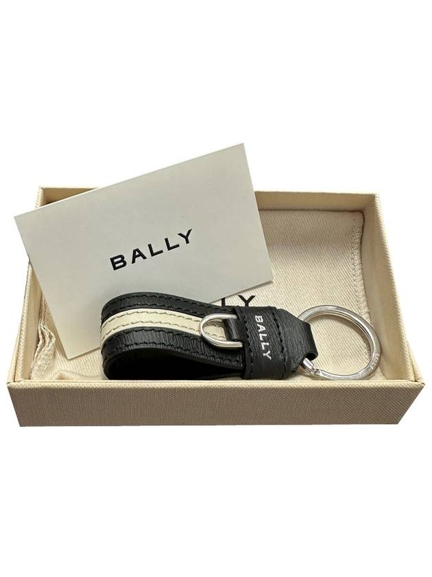 Key holder RBN STR KEYFOB U901P BLACK key holder - BALLY - BALAAN 4