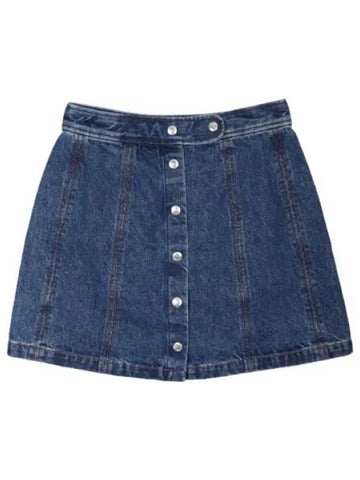 Poppy Mini Denim Skirt Women - A.P.C. - BALAAN 1