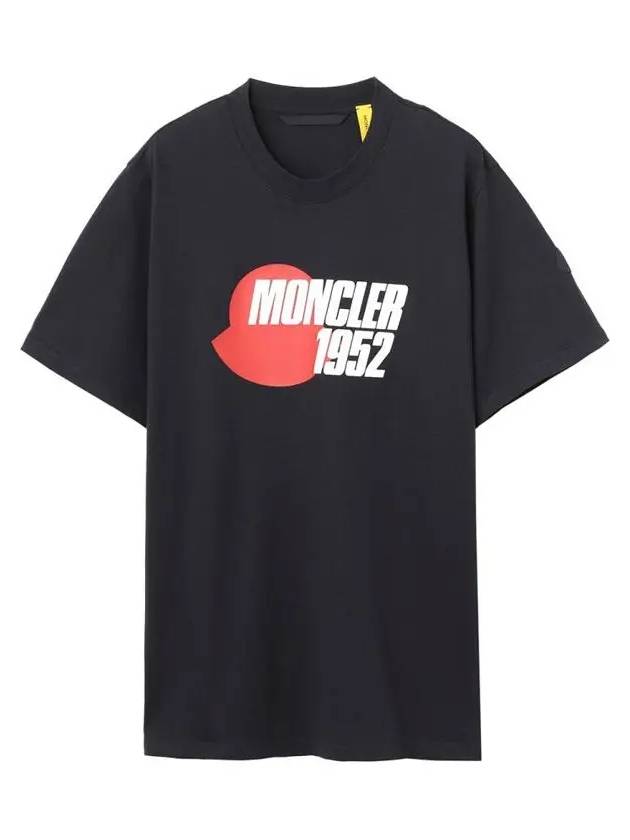 23SS 1952 Logo TShirt Navy 8C000 02 8390T 778 - MONCLER - BALAAN 1