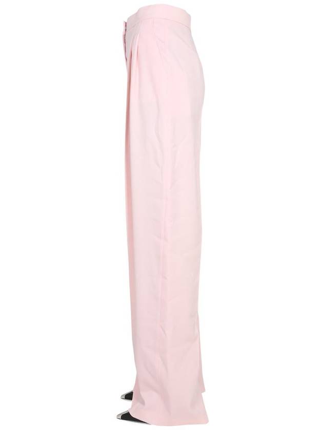 Pintuck Wool Pants Pink - ALEXANDER MCQUEEN - BALAAN 4