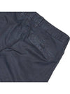 Men's Wappen Logo Cargo Straight Pants Navy - STONE ISLAND - BALAAN 9