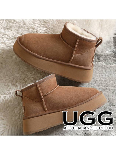 Ultra Mini Platform Winter Boots Chestnut - EVER AUSTRALIA UGG - BALAAN 2