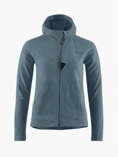 Women's Sigyn Zip Up Hoodie Thistle Blue - KLATTERMUSEN - BALAAN 2