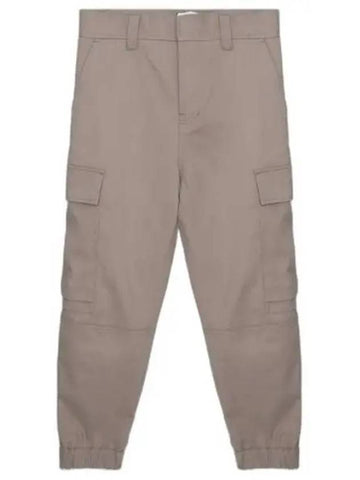 Banding Cargo Pocket Track Pants Beige - AMI - BALAAN 1