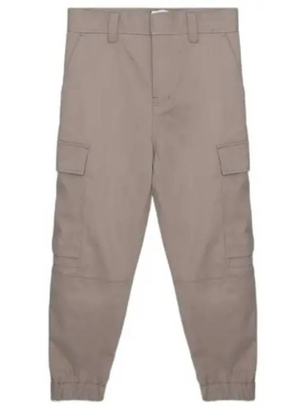 Banding Cargo Pocket Track Pants Beige - AMI - BALAAN 1