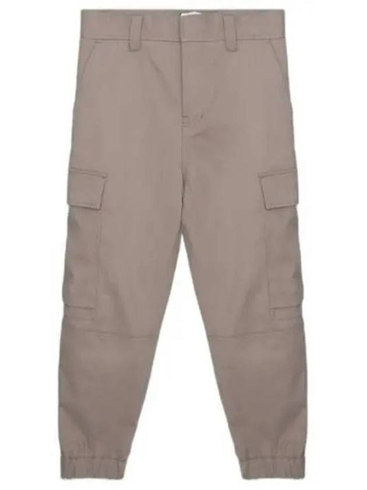 Banding Cargo Pocket Track Pants Beige - AMI - BALAAN 1