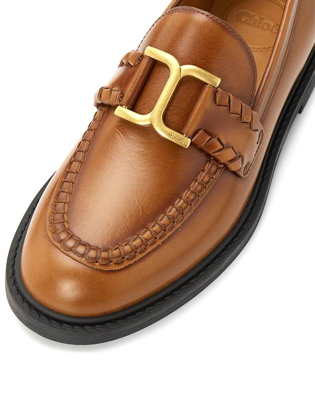 Marcie Calfskin Loafers Brown - CHLOE - BALAAN 8