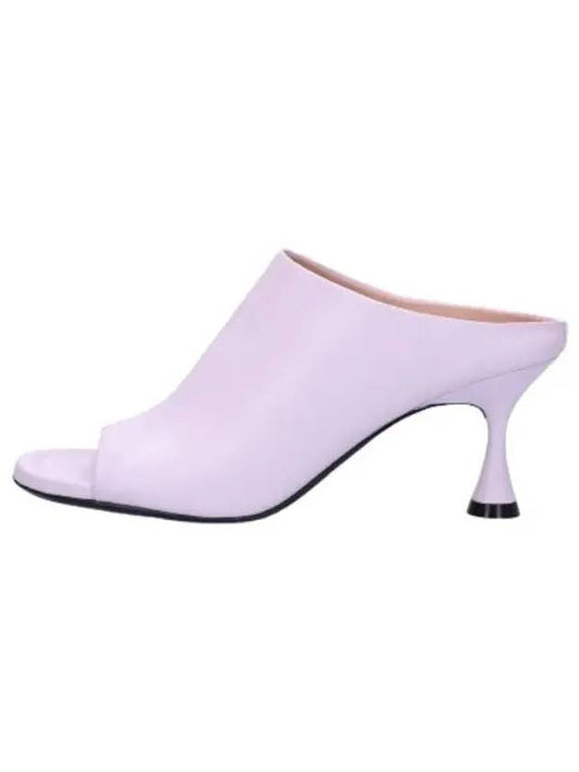 open toe heel sandals lilac purple shoes - ACNE STUDIOS - BALAAN 1