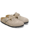 Boston Suede Mule Taupe - BIRKENSTOCK - BALAAN 2