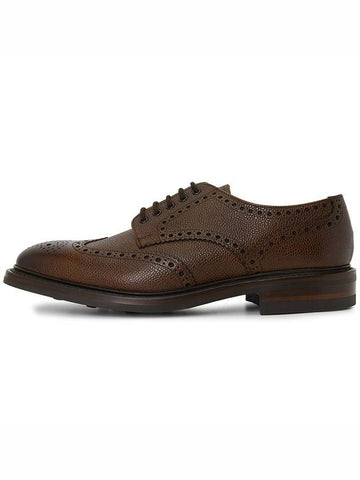 Men's Badminton Brogues Dark Brown - LOAKE - BALAAN 1