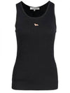 Baby Fox Cotton Sleeveless Black - MAISON KITSUNE - BALAAN 2