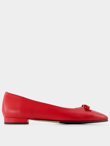 Bella Ballerinas - Carel - Leather - Red - CAREL - BALAAN 1