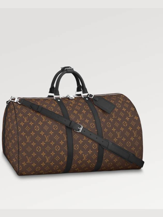 Monogram Keepall 55 Bandouli?re Macassar Boston Bag - LOUIS VUITTON - BALAAN 2