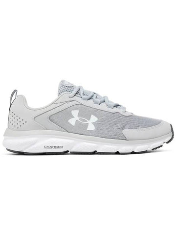 Men's Charged Assert 9 Low Top Sneakers Grey - UNDER ARMOUR - BALAAN 1