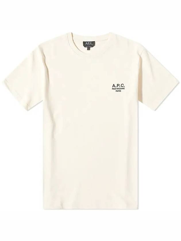 Raymond Logo Short Sleeve T-Shirt Offwhite - A.P.C. - BALAAN 2