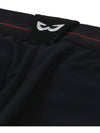 Golf Wear Tricoat Bonding Half Jogger Pants Black - WHITEBALL - BALAAN 4