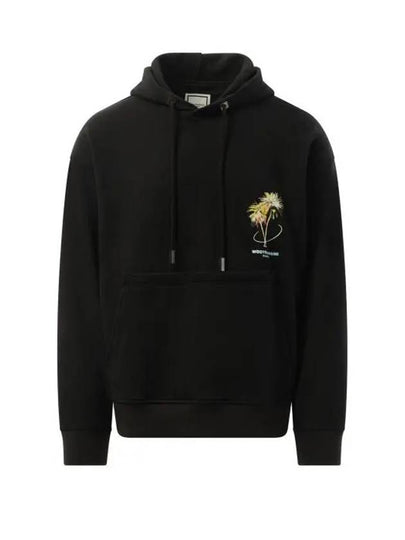 Palm Tree Hoodie Black - WOOYOUNGMI - BALAAN 2