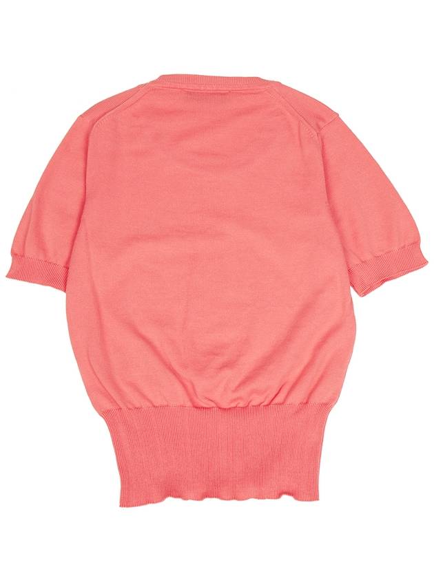 Bea Knit Top Coral - VIVIENNE WESTWOOD - BALAAN 3