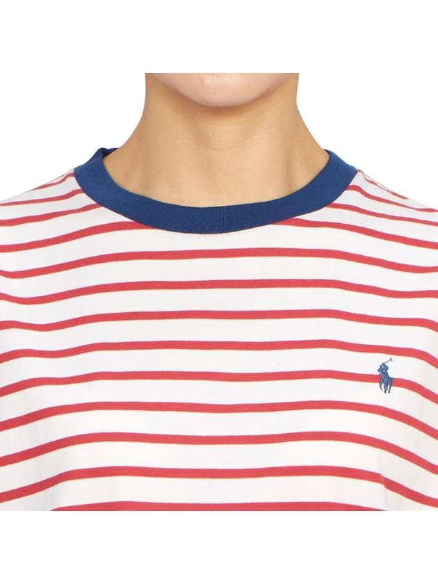 Kids short sleeve t shirt 323934201002 RED Adult wearable - POLO RALPH LAUREN - BALAAN 5