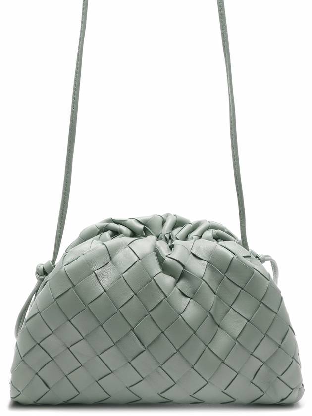 Intrecciato Mini Pouch Bag Grey - BOTTEGA VENETA - BALAAN 5