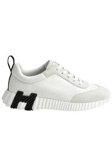 Bouncing Low Top Sneakers Blanc - HERMES - BALAAN 1