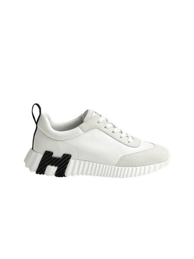 Bouncing Low Top Sneakers Blanc - HERMES - BALAAN 1