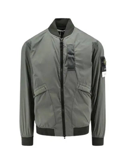 Skin Touch Nylon TC Primaloft Bomber Jacket Musk Green - STONE ISLAND - BALAAN 2